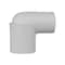Charlotte Pipe And Foundry Charlotte Pipe Schedule 40 1 in. Spigot X 1 in. D Slip PVC 90 Degree Street Elbow 1 pk PVC 02304 0800 - alternate 5